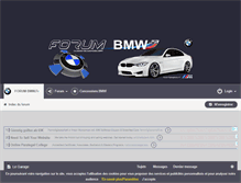 Tablet Screenshot of forum-bmw.fr